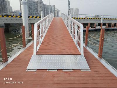 珠海香洲渔港码头-浮箱+铝合金