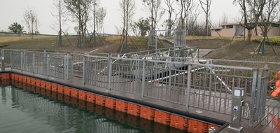 成都西湖公园码头（浮筒+钢结构）