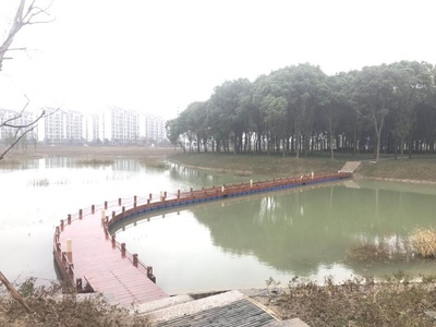 张家港凤凰鸷山浮桥-浮筒